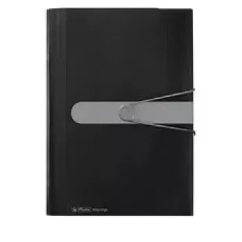 Ordner Herlitz 11208394 Schwarz