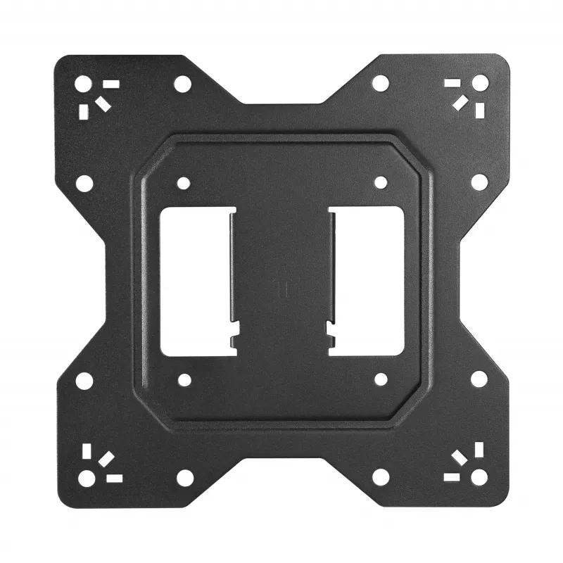 Manhattan Wandhalterung für TV & Monitore (Vollbeweglich), Für Bildschirme von 32 Zoll bis 55 Zoll, VESA-Kompatibilität: alles zwischen 100x100 mm und 400x400 mm – Überprüfen Sie die Abmessungen der vier Befestigungslöcher auf der Rückseite des Bildschirms, um sicherzustellen, dass es passt, Max. 30 kg, Schwarz, Halterung