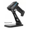 Manhattan Wireless 2D-Hand-Barcodescanner, 250 mm Scantiefe, bis zu 80 m effektive Reichweite (Sichtlinie), max. Umgebungslicht 100.000 Lux (Sonnenlicht), Schwarz, Ladekabel (USB-A auf USB-C zum Gerät) 1 m inklusive, drei Jahre Garantie