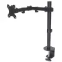 Manhattan Desk Mount für TV & Monitore (Full Motion), Für Bildschirme 13 Zoll bis 27 Zoll, Klemmbefestigung am Schreibtisch, VESA-Kompatibilität: 75x75 mm und 100x100 mm – überprüfen Sie die Abmessungen der vier Montagelöcher auf der Rückseite des Bildschirms, um sicherzustellen, dass er passt, Max. 8 kg, Halterung, Lebenslange Garantie