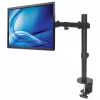 Manhattan Desk Mount für TV & Monitore (Full Motion), Für Bildschirme 13 Zoll bis 27 Zoll, Klemmbefestigung am Schreibtisch, VESA-Kompatibilität: 75x75 mm und 100x100 mm – überprüfen Sie die Abmessungen der vier Montagelöcher auf der Rückseite des Bildschirms, um sicherzustellen, dass er passt, Max. 8 kg, Halterung, Lebenslange Garantie