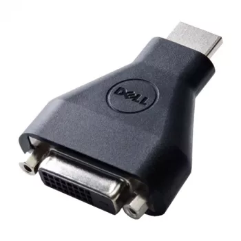 DELL 492-11681 Kabeladapter 19-polig HDMI-A M 24-polig DVI FM Schwarz