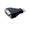DELL 492-11681 Kabeladapter 19-polig HDMI-A M 24-polig DVI FM Schwarz