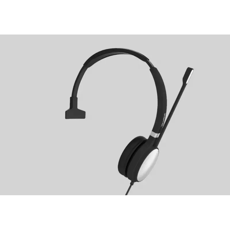 Yealink UH36 Mono Headset Kabelgebunden Headband Büro/Callcenter USB Typ-A Schwarz, Silber