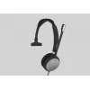 Yealink UH36 Mono Headset Kabelgebunden Headband Büro/Callcenter USB Typ-A Schwarz, Silber