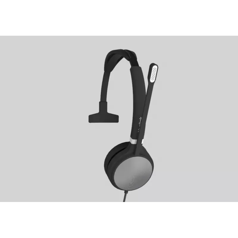 Yealink UH36 Mono Headset Kabelgebunden Headband Büro/Callcenter USB Typ-A Schwarz, Silber