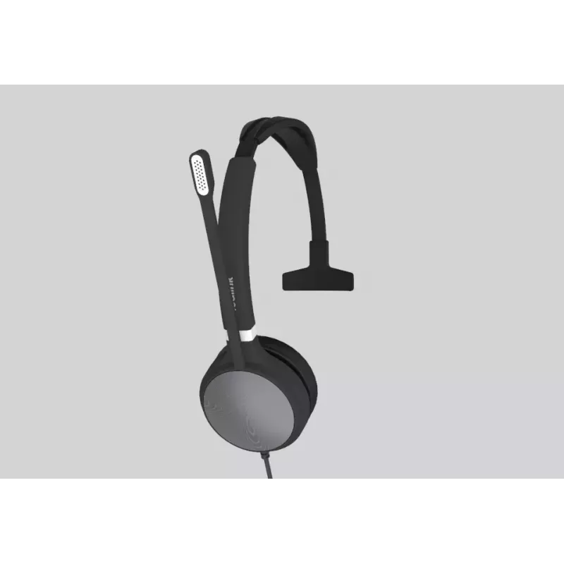 Yealink UH36 Mono Headset Kabelgebunden Headband Büro/Callcenter USB Typ-A Schwarz, Silber