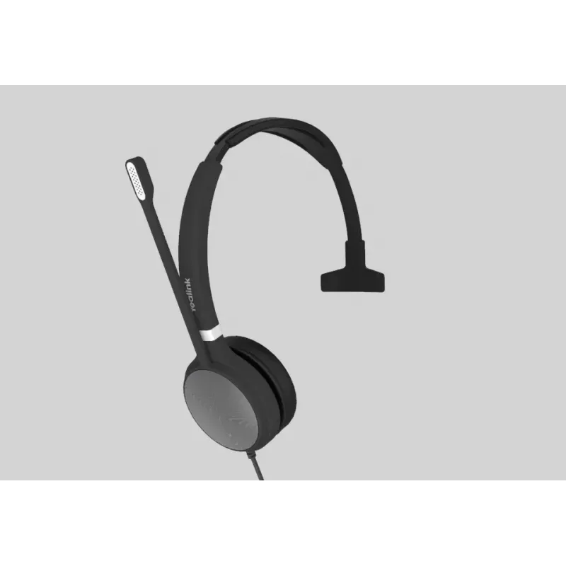 Yealink UH36 Mono Headset Kabelgebunden Headband Büro/Callcenter USB Typ-A Schwarz, Silber