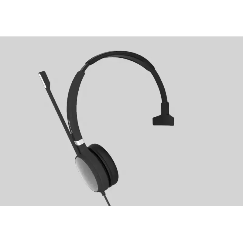 Yealink UH36 Mono Headset Kabelgebunden Headband Büro/Callcenter USB Typ-A Schwarz, Silber