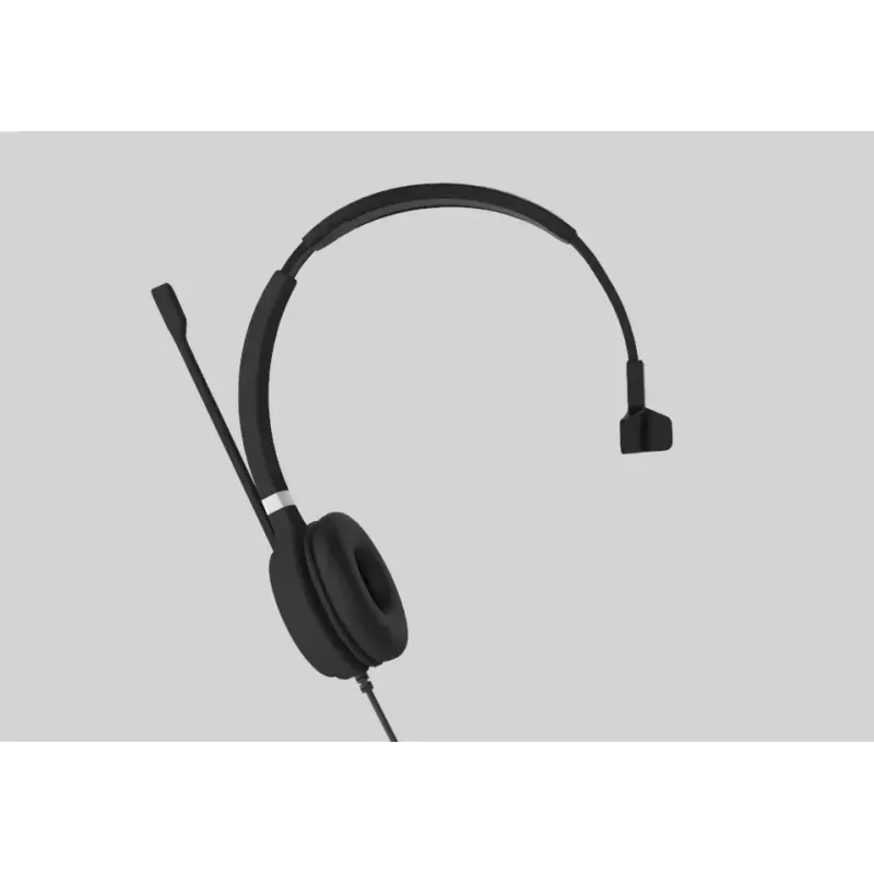 Yealink UH36 Mono Headset Kabelgebunden Headband Büro/Callcenter USB Typ-A Schwarz, Silber