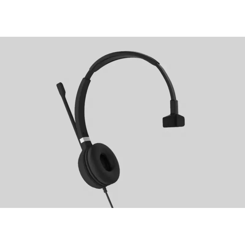 Yealink UH36 Mono Headset Kabelgebunden Headband Büro/Callcenter USB Typ-A Schwarz, Silber