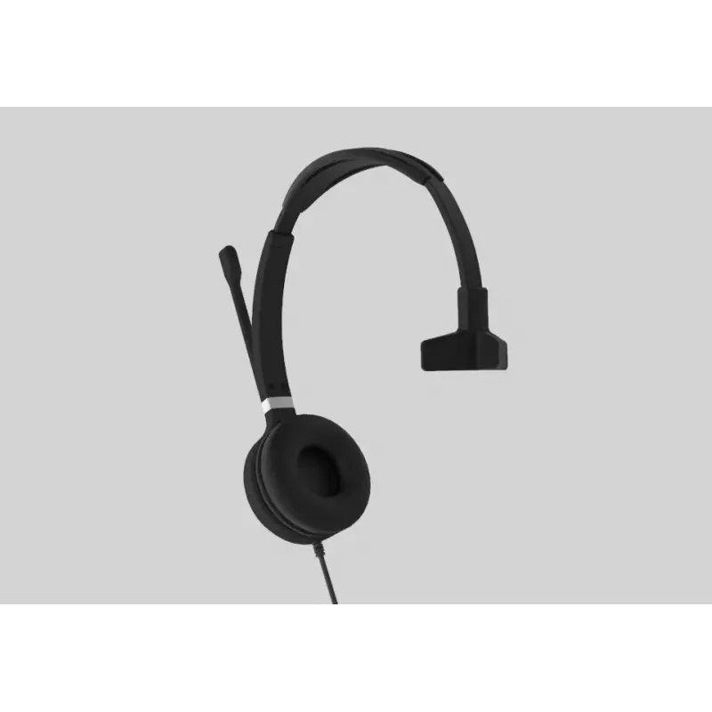 Yealink UH36 Mono Headset Kabelgebunden Headband Büro/Callcenter USB Typ-A Schwarz, Silber