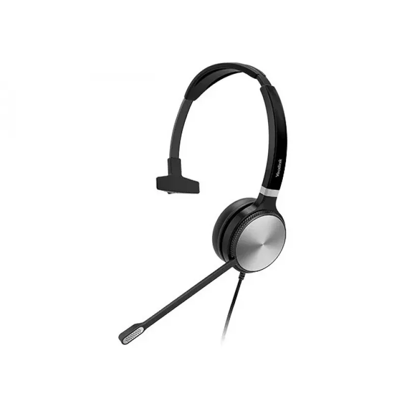Yealink UH36 Mono Headset Kabelgebunden Headband Büro/Callcenter USB Typ-A Schwarz, Silber