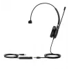 Yealink UH36 Mono Teams Headset Kabelgebunden Head-Band Büro/Callcenter USB Typ-A Schwarz, Silber