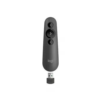 Wireless Presenter Logitech R500s Bluetooth RF Graphite Laser Pointer