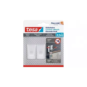 Gebrauchshaken TESA 77780 Indoor Weiß 2 Stk.