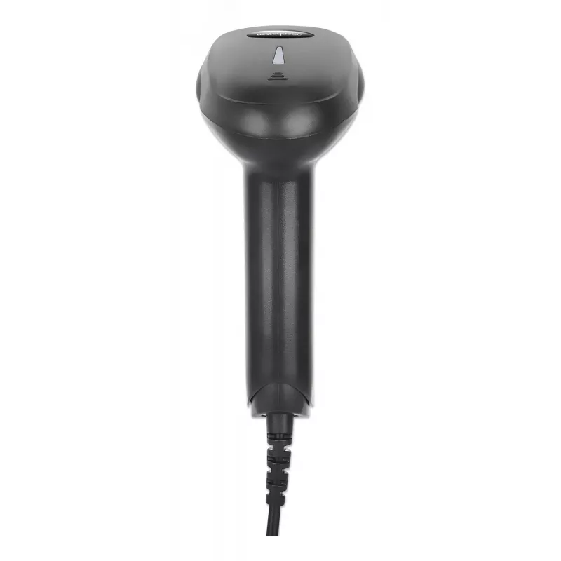 Manhattan Contact CCD Handheld-Barcodescanner, USB, 60 mm Scanbreite, Kabel 1,52 m, max. Umgebungslicht 5.000 Lux (Sonnenlicht), Schwarz, drei Jahre Garantie