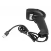 Manhattan Contact CCD Handheld-Barcodescanner, USB, 60 mm Scanbreite, Kabel 1,52 m, max. Umgebungslicht 5.000 Lux (Sonnenlicht), Schwarz, drei Jahre Garantie