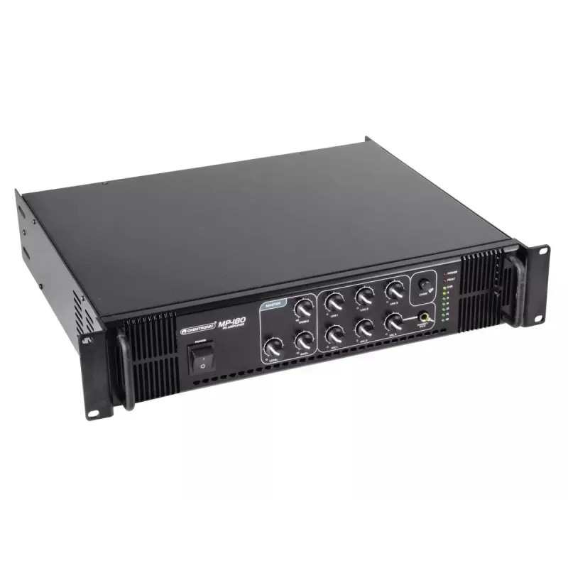 Audio-Verstärker Omnitronic 80709630 Performance/Bühne Schwarz