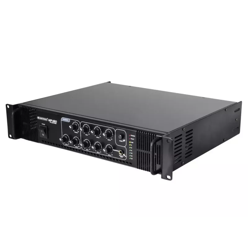 Audio-Verstärker Omnitronic 80709630 Performance/Bühne Schwarz