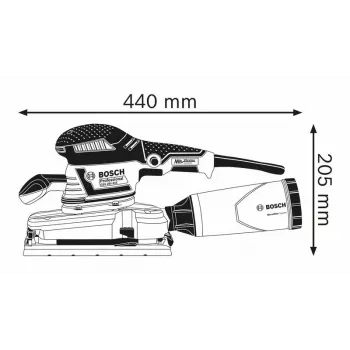 Bosch 0 601 292 901 Tragbarer Schwingschleifer Exzenterschleifer 11000 U/min 22000 U/min