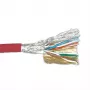 Patch Kabel ACT CAT6 S/FTP PVC Stranded Red 305 m