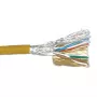 Patchkabel ACT CAT6 S/FTP PVC Litze Gelb 305 m
