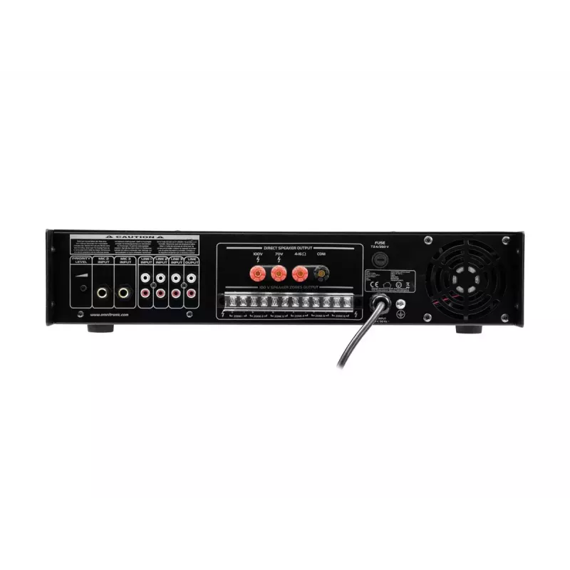 ELA-Mischverstärker Omnitronic 80709783 Performance/Bühne Schwarz