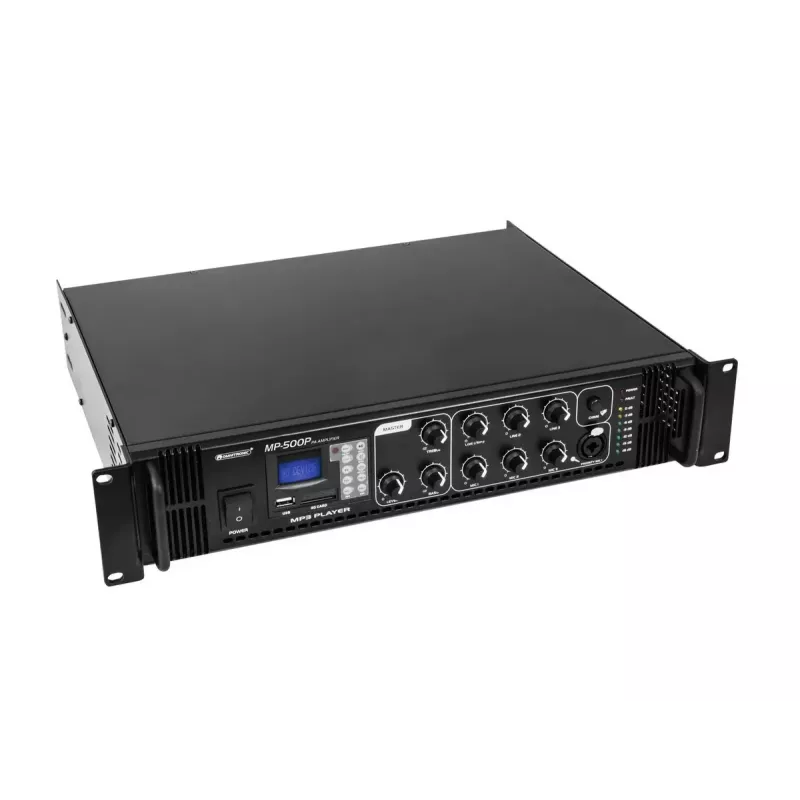 Audio-Verstärker Omnitronic 80709650 Performance/Bühne Schwarz
