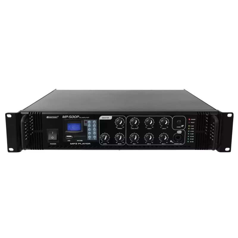 Audio-Verstärker Omnitronic 80709650 Performance/Bühne Schwarz
