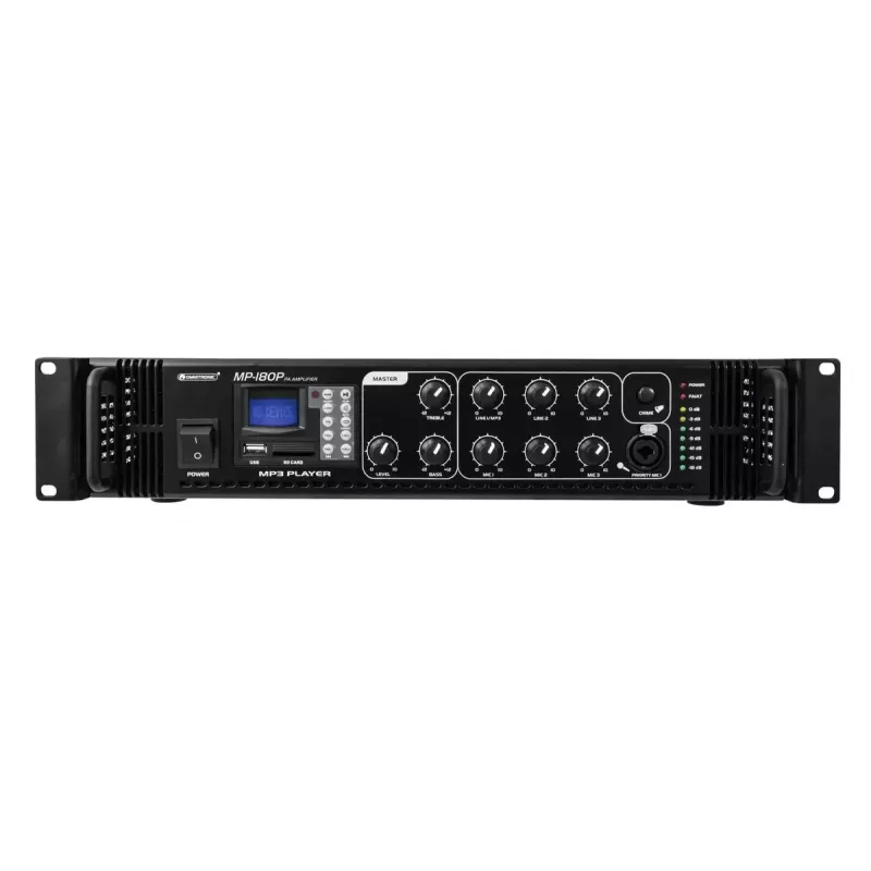 Audio-Verstärker Omnitronic 80709631 Performance Stage Schwarz