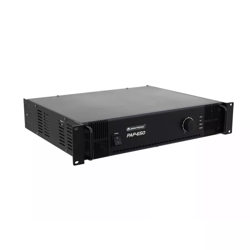 Audioverstärker Omnitronic 80709820 Performance/Bühne Schwarz