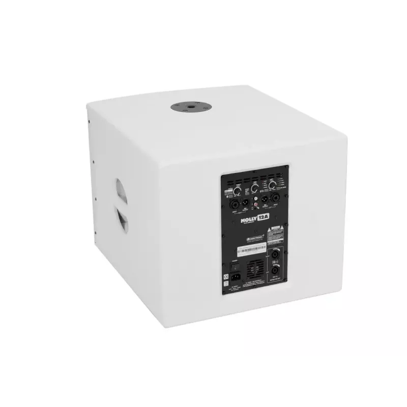 Aktiv-Subwoofer Omnitronic 11039051 Weiß 500 W