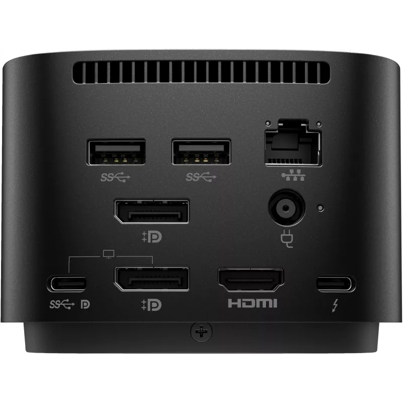 HP Thunderbolt Dock 280W G4 Kabelgebundene Dockingstation Thunderbolt 4 Schwarz