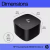 HP Thunderbolt Dock 280W G4 Kabelgebundene Dockingstation Thunderbolt 4 Schwarz