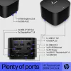 HP Thunderbolt Dock 280W G4 Kabelgebundene Dockingstation Thunderbolt 4 Schwarz
