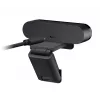 Logitech 4K Pro Webcam 4096 x 2160 Schwarz mit Geräuschunterdrückenden Mikrofonen