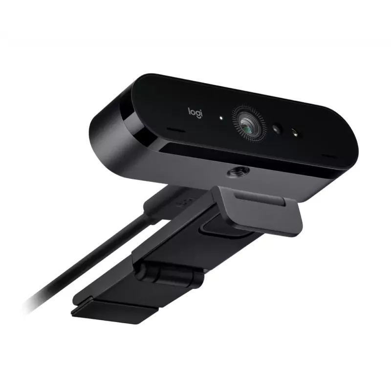 Logitech 4K Pro Webcam 4096 x 2160 Schwarz mit Geräuschunterdrückenden Mikrofonen