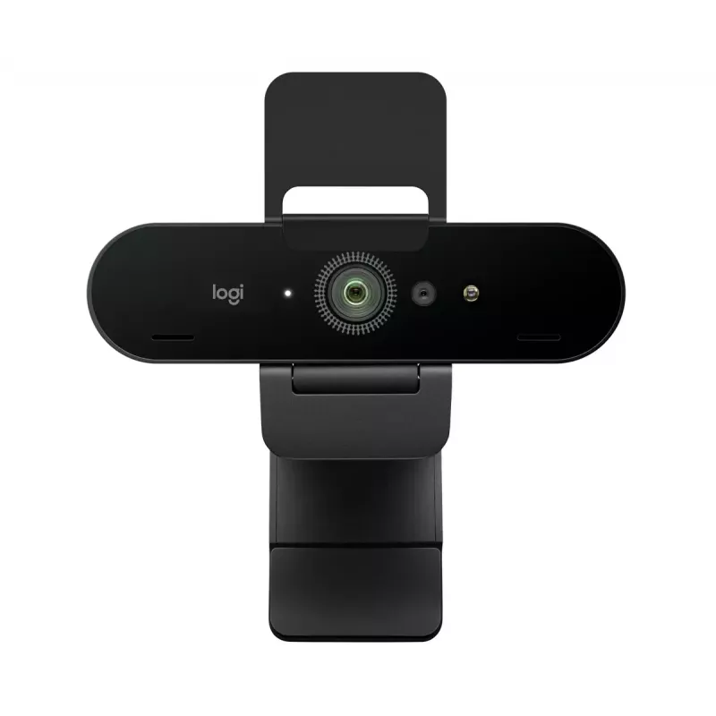 Logitech 4K Pro Webcam 4096 x 2160 Schwarz mit Geräuschunterdrückenden Mikrofonen