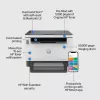 HP LaserJet Tank 2604dw Kabelloser Multifunktions-Schwarzweißdrucker, Kopierer, Scanner; Duplex