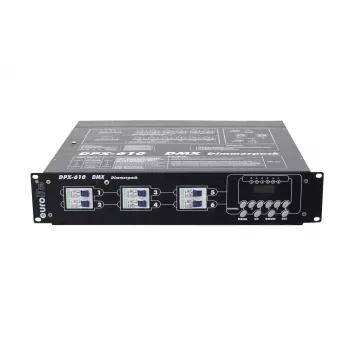 Bühnenlichtsteuerung Eurolite 70064120 6 Kanäle Schwarz