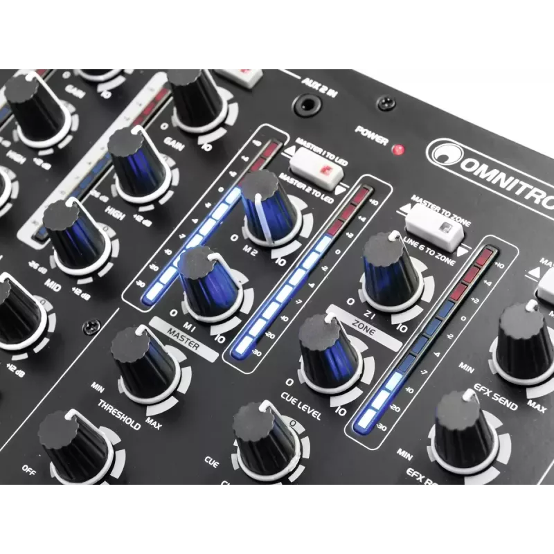 Mixer Omnitronic CM-5300 5 Kanäle 20 - 20000 Hz Schwarz