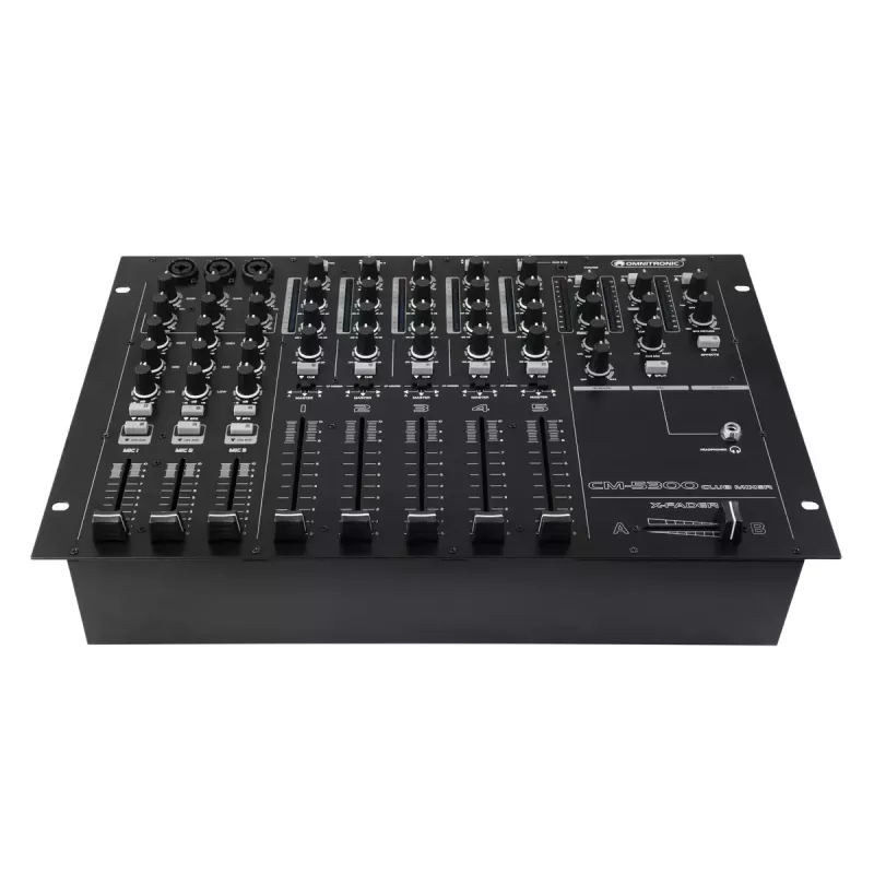 Mixer Omnitronic CM-5300 5 Kanäle 20 - 20000 Hz Schwarz