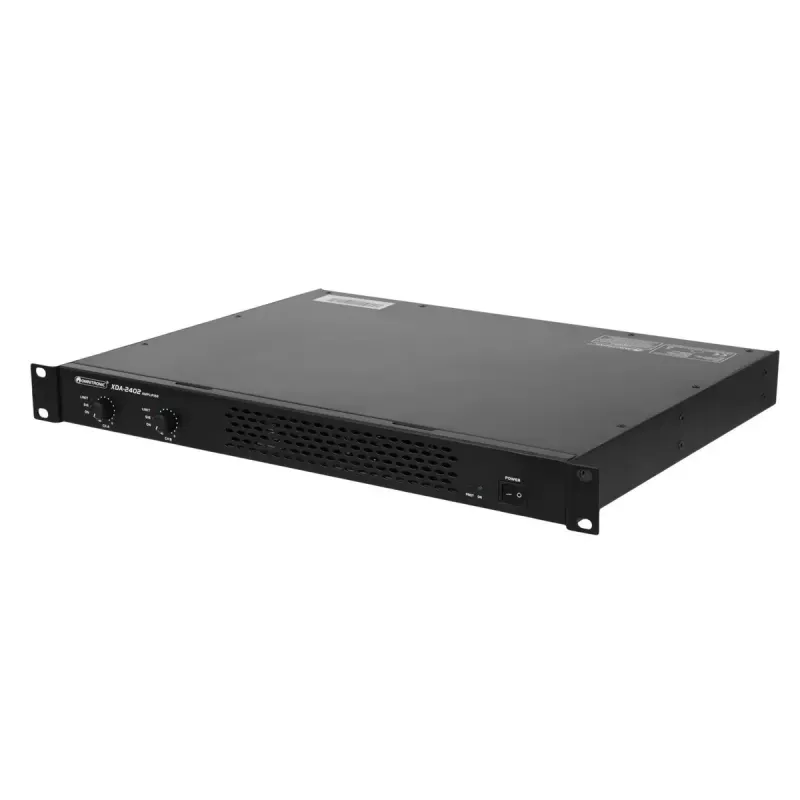 Audio-Verstärker Omnitronic 10451636 Bühne/Performance Schwarz