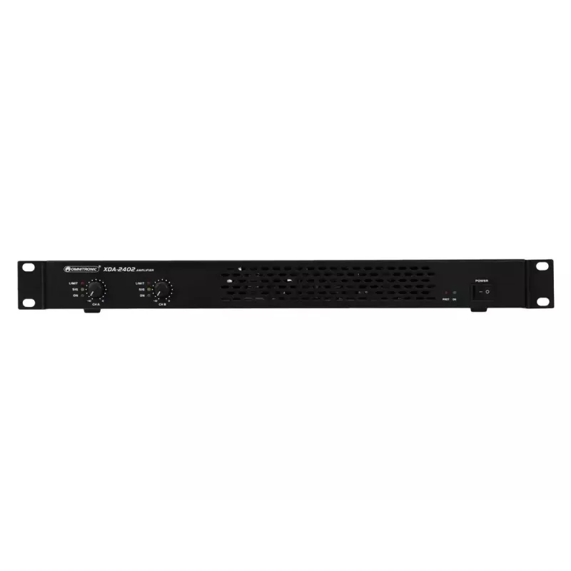 Audio-Verstärker Omnitronic 10451636 Bühne/Performance Schwarz
