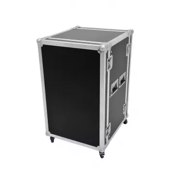 Flightcase Roadinger 30109127 Birke Schwarz Silber 29,2 kg
