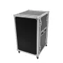 Flightcase Roadinger 30109127 Birke Schwarz Silber 29,2 kg