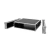 Flightcase Roadinger 30109095 Birke Schwarz Silber 9,8 kg