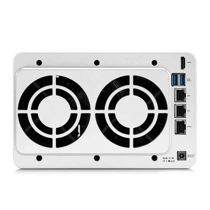 TerraMaster F5-422 NAS/Speicherserver Desktop Intel® Celeron® J3455 4 GB DDR3 0 TB Grau