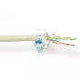 Patchkabel ACT CAT5E F/UTP LSZH Litze Elfenbein 500m
